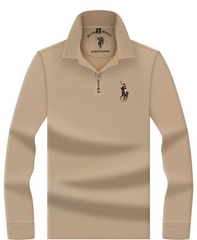 Sandstone Regalknit Polo T-Shirt