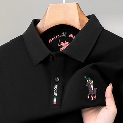 Obsidian Rider Polo T-Shirt