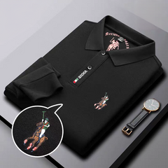 Obsidian Rider Polo T-Shirt