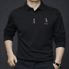 Obsidian Rider Polo T-Shirt