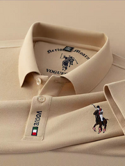 Sandstone Regalknit Polo T-Shirt